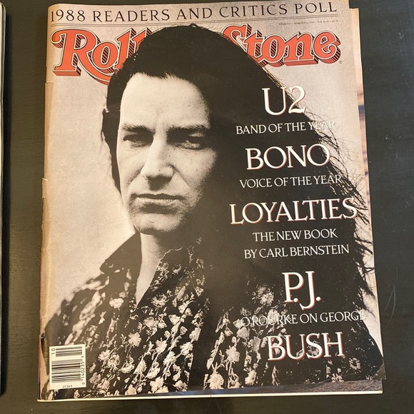 Vintage U2 Cover’s on Rolling Stones Magazine - lot of 4- rare find-gently used - Picture 6 of 15